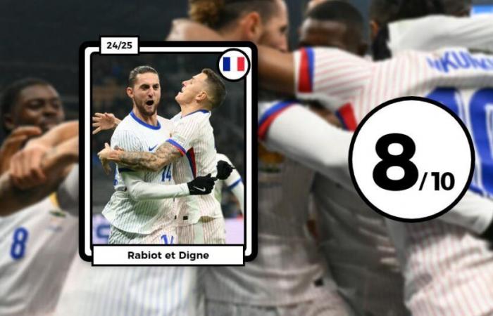 Rabiot and Digne as hitmen, “Magic” Maignan, Thuram in the tough