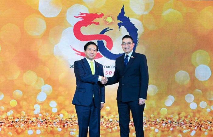 Thailand and China ready for 2025 Golden Jubilee