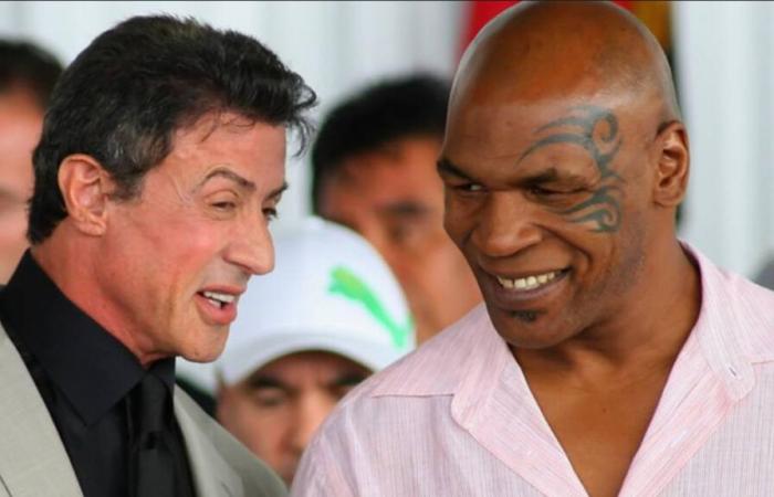 For Sylvester Stallone, Mike Tyson played comedy against Jake Paul