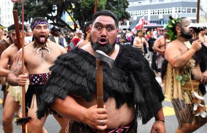 In Wellington, New Zealand, thousands demonstrate for Maori rights