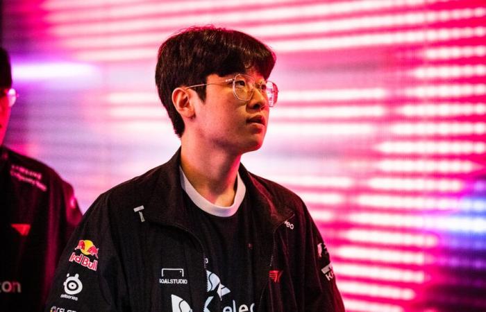 Zeus leaves T1 LoL roster and is replaced by a new top laner