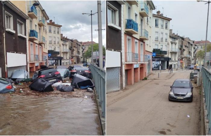 IN PICTURES – One month after the floods, the city and residents of Rive-de-Gier still marked