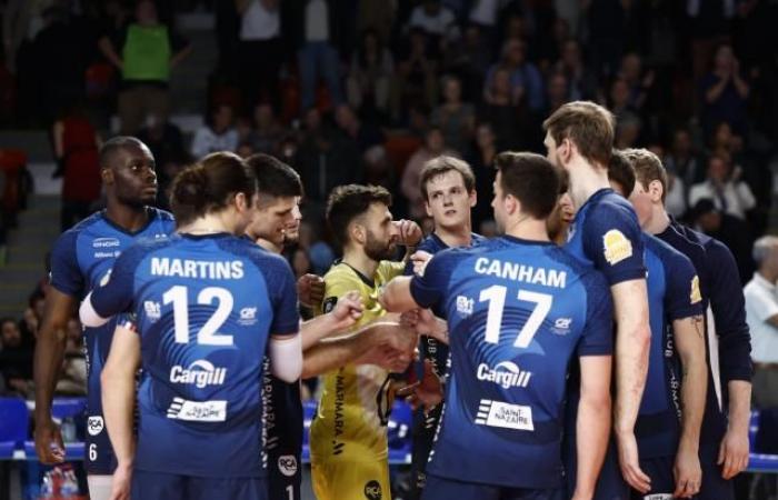 Saint-Nazaire largely dominated by Perugia for its second Champions League match