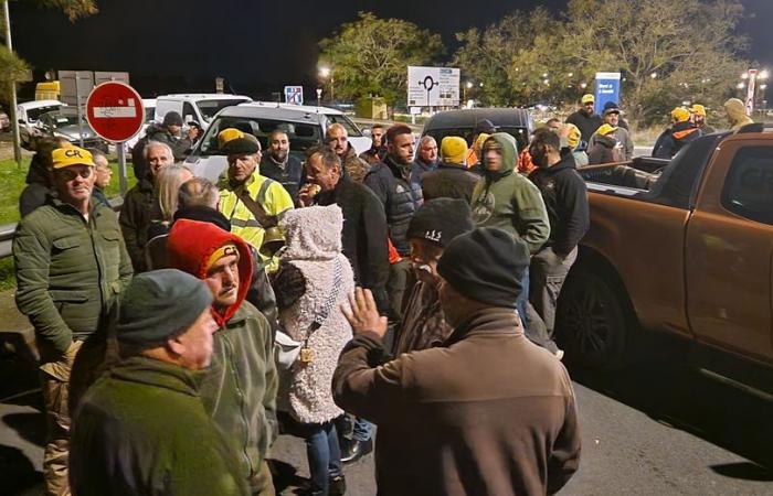 DIRECT. Anger of farmers: around a hundred wine growers in Béziers, heading to the Boulou toll… follow the day of mobilization