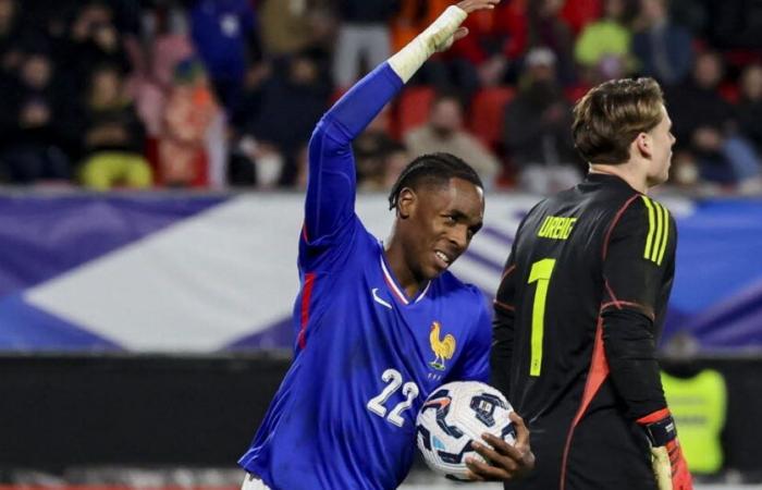 Soccer. The Bleuets clinch a close match against Germany