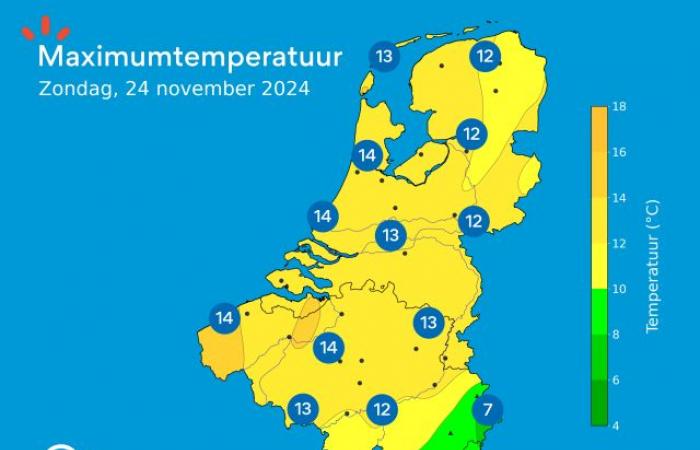 A quick changeover to extremely mild autumn weather beckons