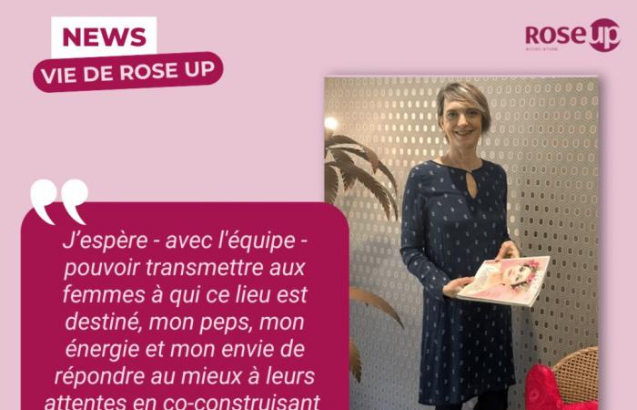 Sandrine Teysseyre-Bossu joins RoseUp and takes charge of the new Maison RoseUp Bordeaux! -RoseUp Association