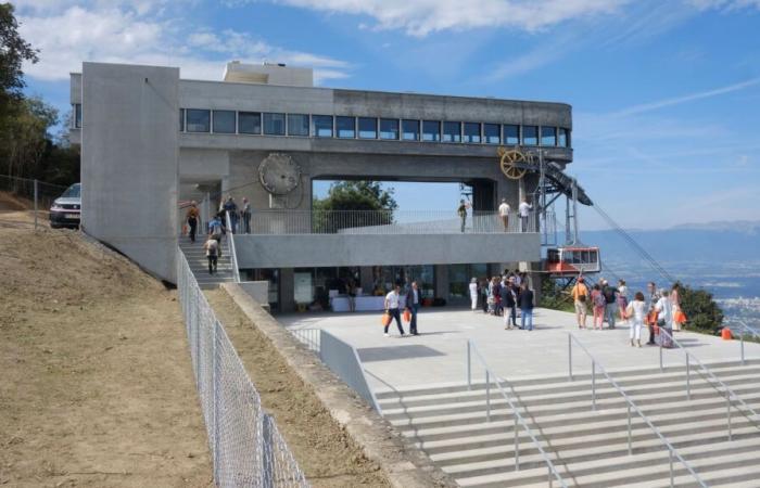 Salève cable car: the Équerre d’argent award for its renovation