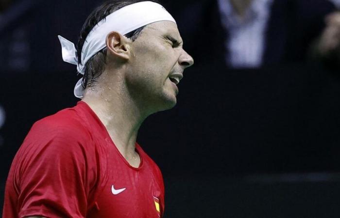 Helpless, Nadal loses heavily in what could be the last match of his career