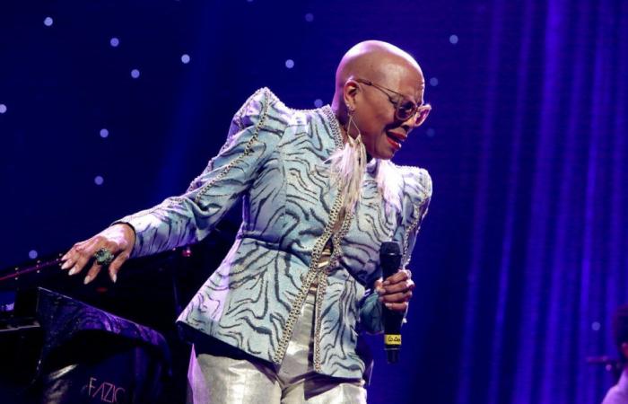 Dee Dee Bridgewater in concert in Roubaix