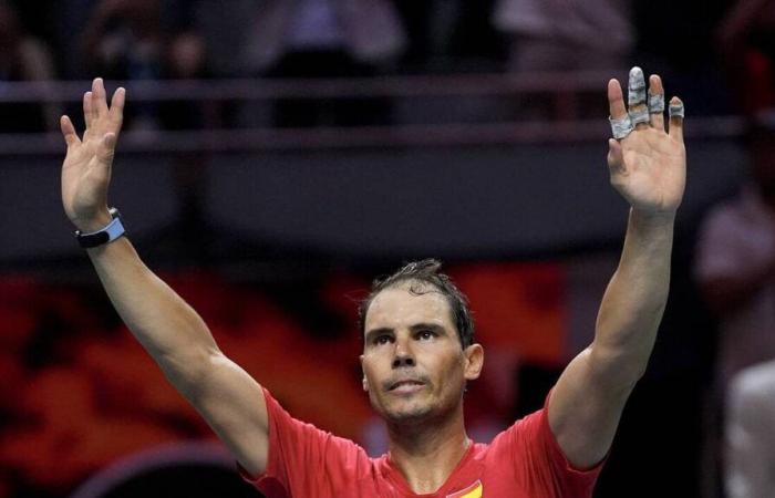 “It’s probably my last match,” admits Rafael Nadal after his Davis Cup defeat