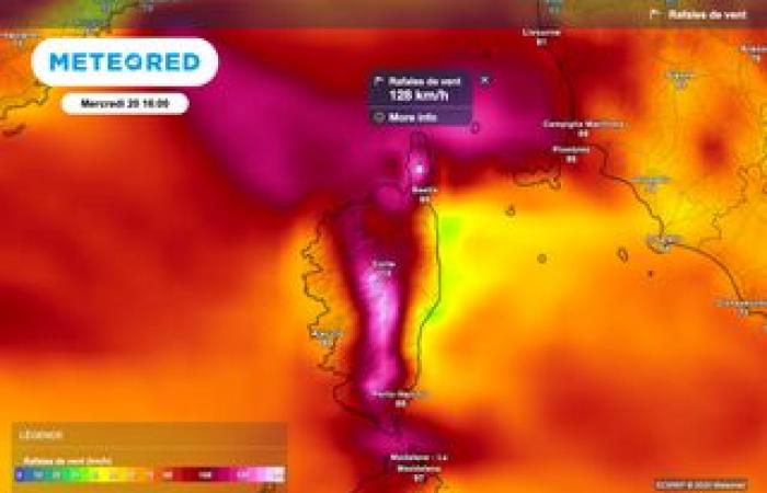 spectacular drop in temperatures in France over the next few hours and the arrival of snow!