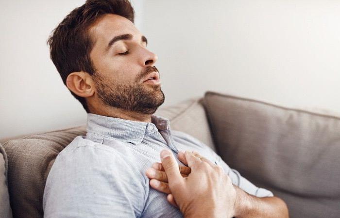 permanent major stress for heart attack victims