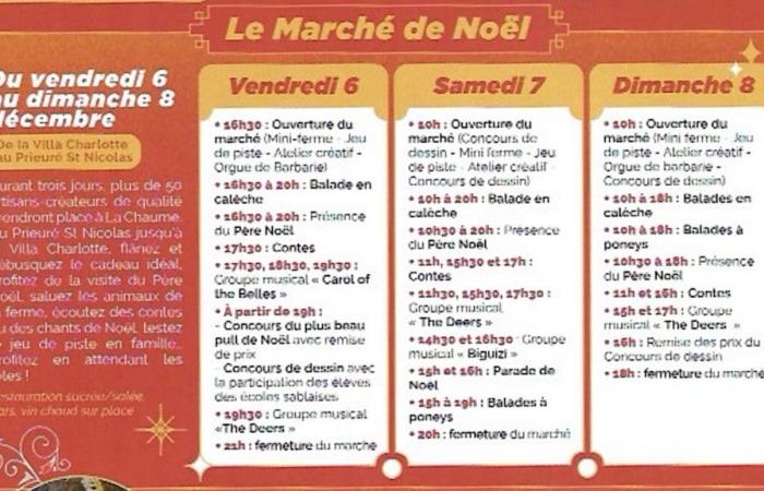 Les Sables-d’Olonne Vendée. Discover all the Sablais Christmas festivities from November 29, 2024