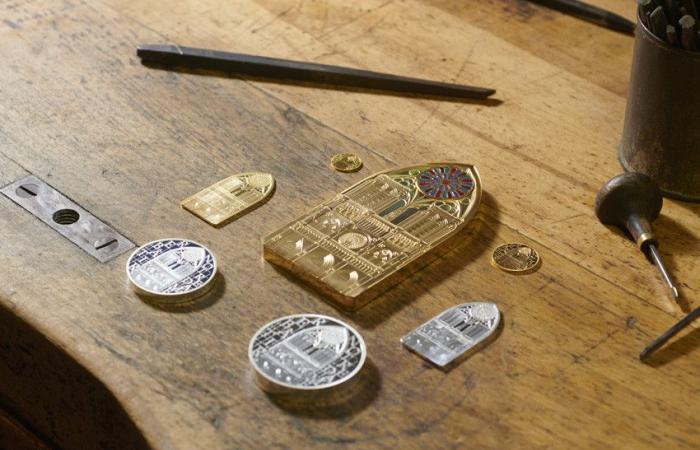 for the reopening of Notre-Dame, the Paris Mint unveils an exceptional collection of gold and silver coins