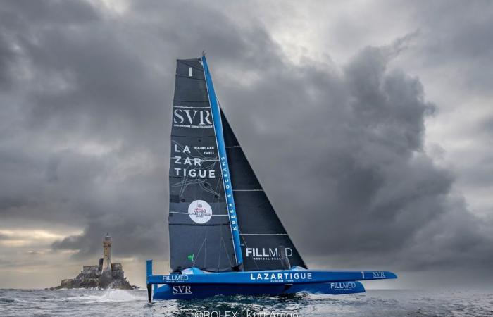 Jules Verne Trophy. François Gabart and the maxi-trimaran SVR-Lazartigue ready to break a legendary record