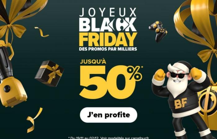 Carrefour launches its Black Friday, many products at reduced prices