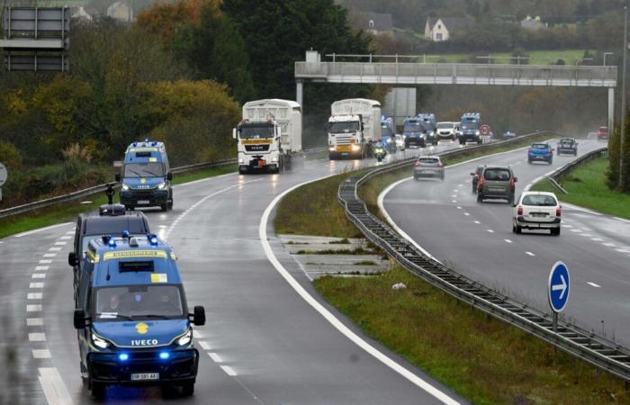 It was the last convoy of German nuclear waste, an extraordinary device departing from Orano La Hague