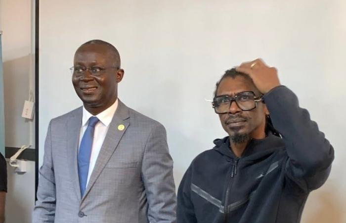 “Surprised”, Augustin Senghor describes the reaction of Aliou Cissé after his dismissal