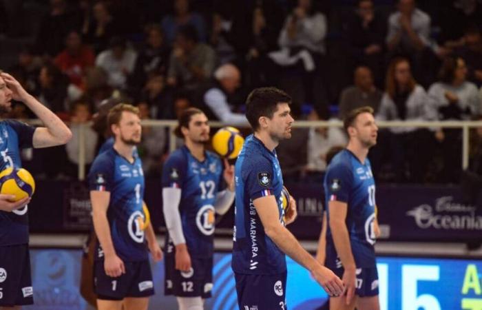 Volleyball. Champions League: Saint-Nazaire outclassed by Perugia