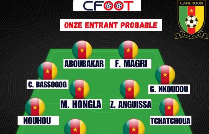 here is the probable starting eleven of the Indomitable Lions