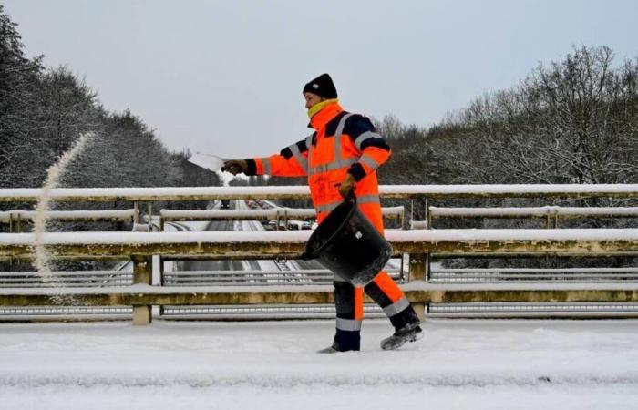 Snow could fall on Thursday in Normandy, the Roads Department announces its winter plan