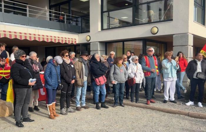 mobilization against the closure of day care at the nursing home