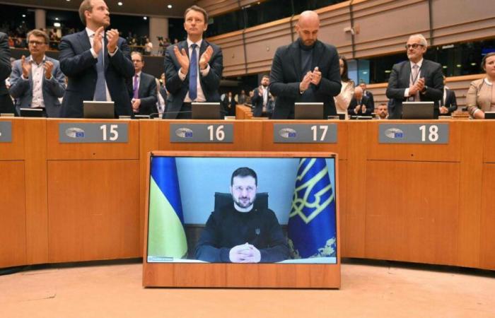 Zelensky tries to galvanize the European Union “to force Russia into a just peace”