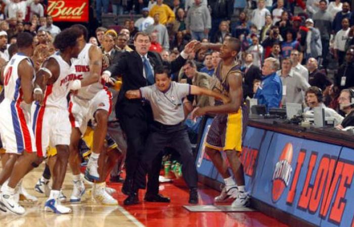 Remembering the 2004 Pistons-Pacers brawl