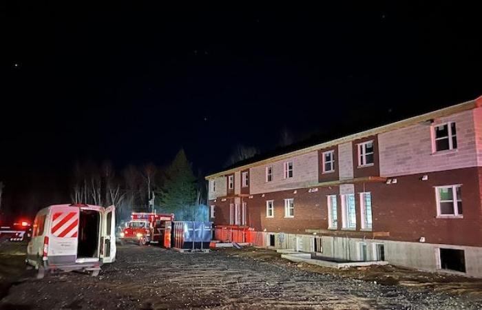 A fairly busy night for the Trois-Rivières firefighters