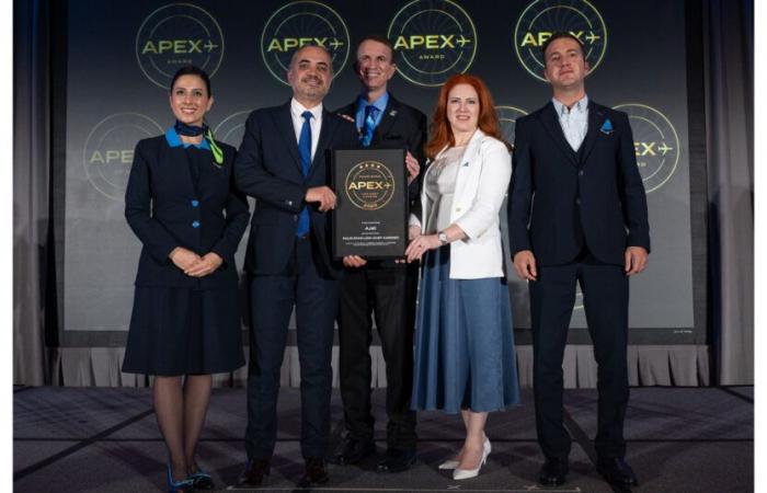 AJet wins first APEX international prize