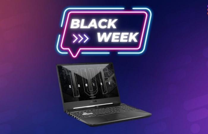 In the middle of Black Friday Week, the price of this Asus gaming laptop running RTX 3050 + Ryzen 7 does not exceed 600 euros