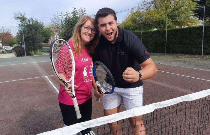 (2/5) Vanessa plays tennis with her family: “All I want is to have a good time with my son”