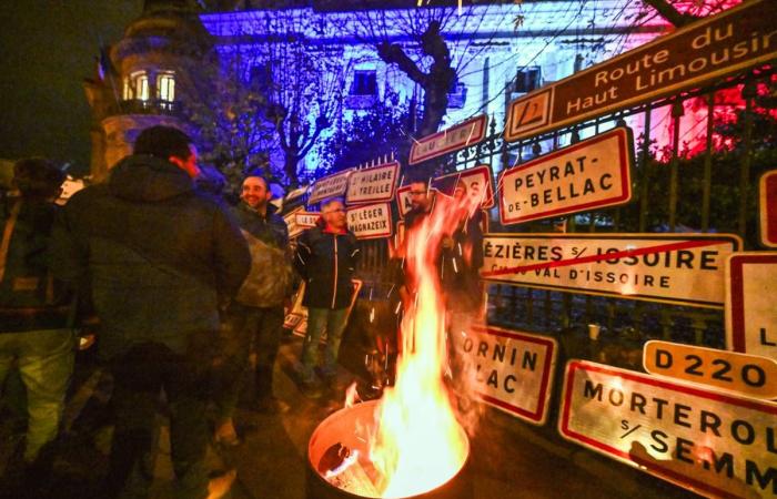 “Decoration” of roundabouts, “fires of anger”… In Haute-Vienne too, farmers are mobilizing against the agreement with Mercosur