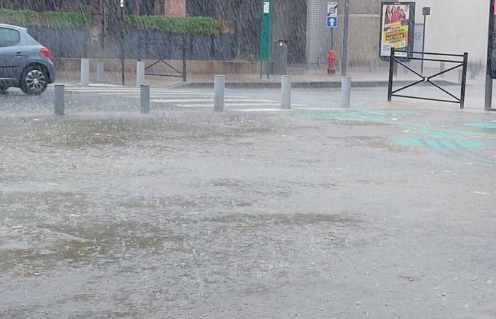 Double alert in Essonne, placed on yellow alert by Météo France for violent winds and rain-flooding