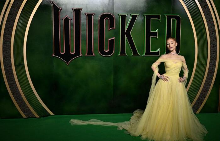 Ariana Grande sees life in yellow with Ralph Lauren for “Wicked”