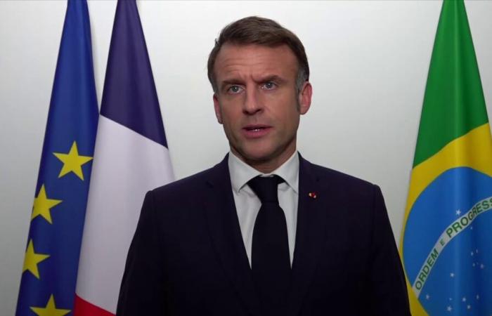 Emmanuel Macron calls Vladimir Putin and Russia “to reason”