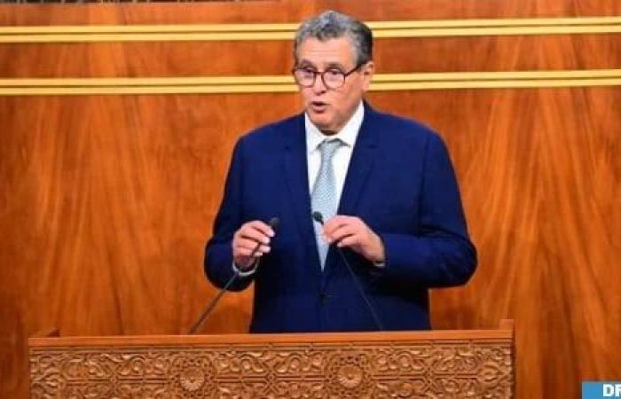 Mr. Akhannouch: MAD 140 billion in operating capital for industrial projects approved from May 2023 to November 2024