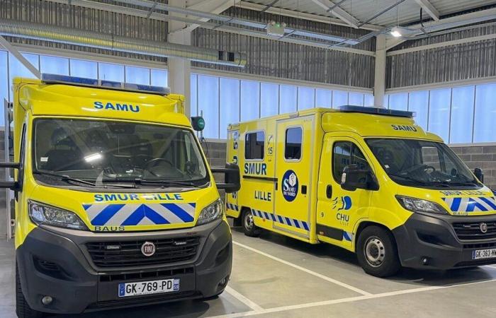 American-style siren, new color,… Samu du Nord is changing its ambulances and we explain why