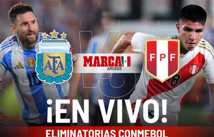 Conmebol Qualifiers: Argentina vs Peru LIVE. Messi match today