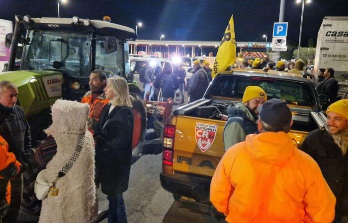 DIRECT. Anger of farmers: around a hundred wine growers in Béziers, heading to the Boulou toll… follow the day of mobilization