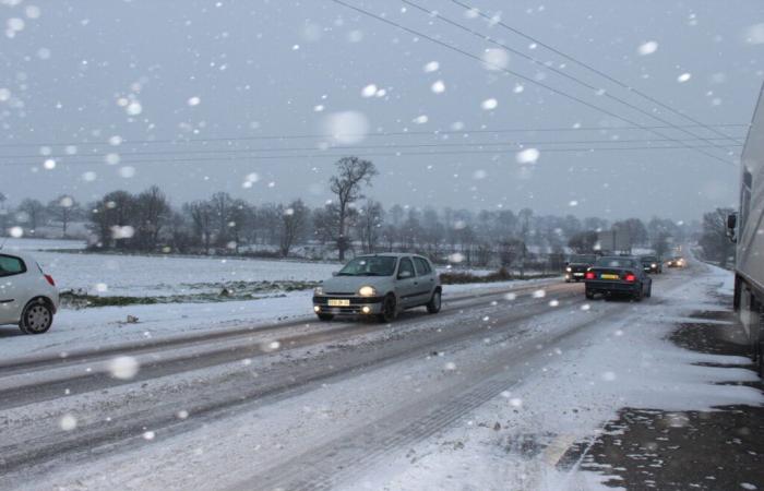 sudden drop in temperatures and snow forecast