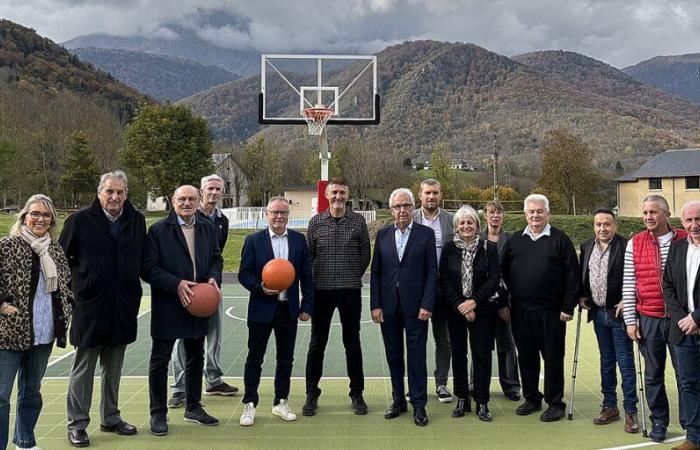 Gers inaugurates two 3×3 basketball courts at the Oxygers holiday center in Arreau