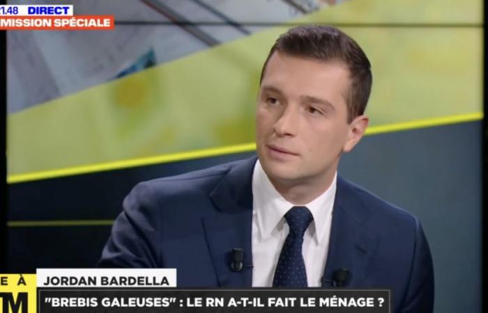 Jordan Bardella pushed to the fault on BFMTV?