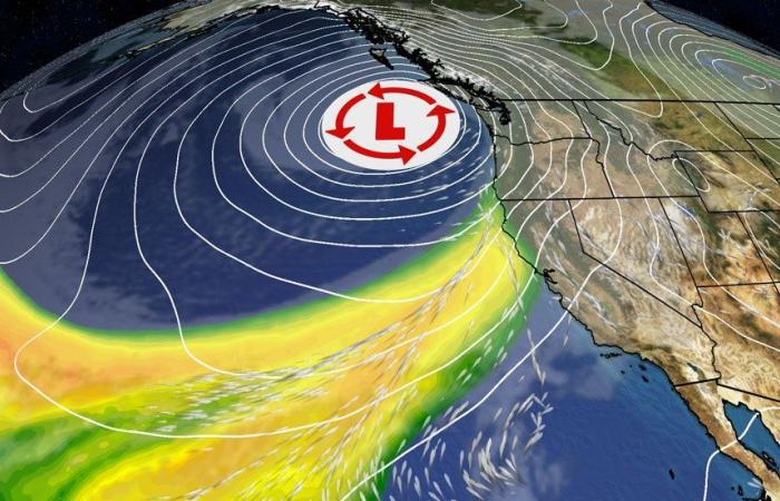 Pacific ‘Bomb Cyclone’ Ushering In Strong Atmospheric River To West