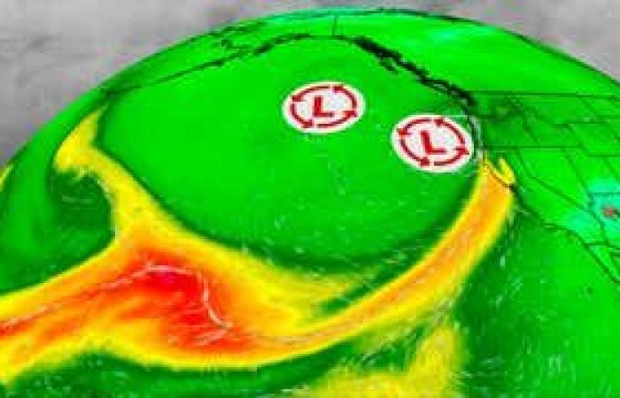 Pacific ‘Bomb Cyclone’ Ushering In Strong Atmospheric River To West