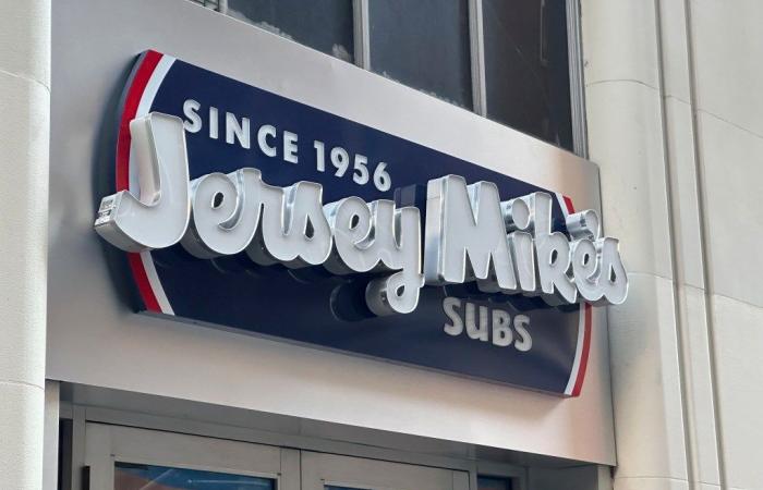 Jersey Mike’s sandwich chain is acquired by private equity firm Blackstone for $8 billion