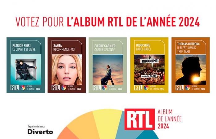 RTL album of the year 2024: discover the 5 finalists