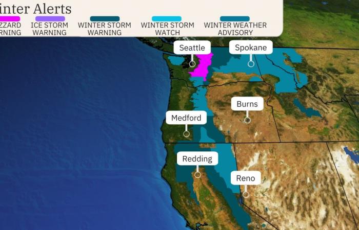 Pacific ‘Bomb Cyclone’ Ushering In Strong Atmospheric River To West