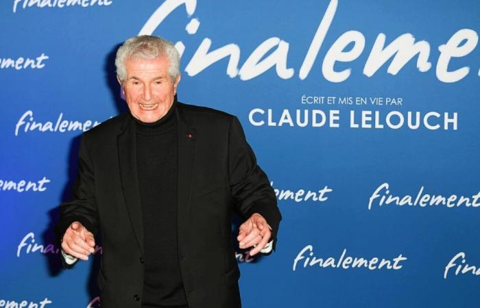 Claude Lelouch facing the pack